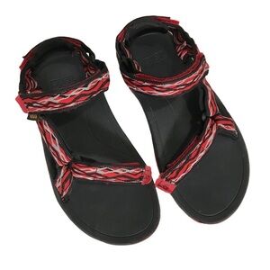 TEVA Red/Black Hurricane XLT 2 Sandals Size 3